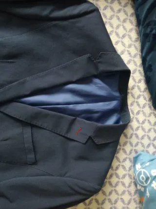 Americana azul marino hombre