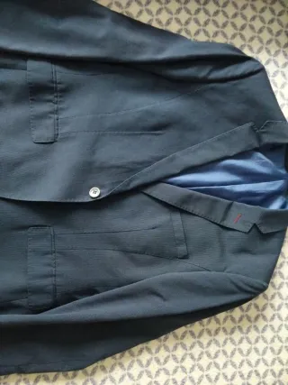 Americana azul marino hombre