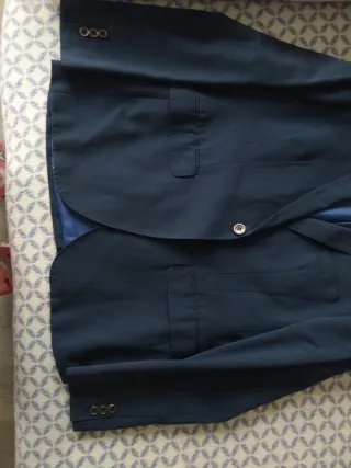 Americana azul marino hombre