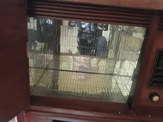 Mobile radio giradischi bar anni 50