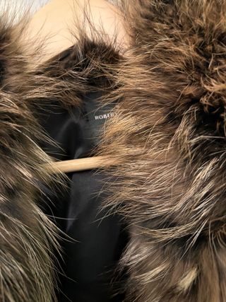 Chaquetón de señora con piel