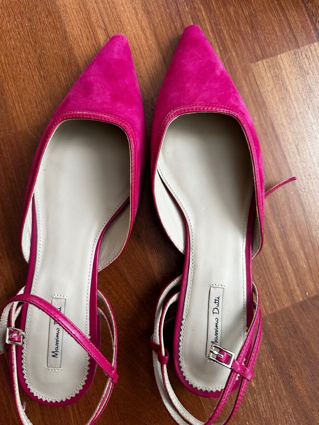 Massimo Dutti Bailarinas Rosa Talla 40