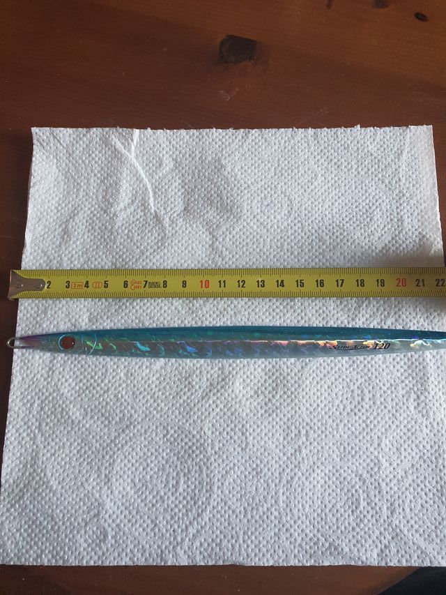 Lote 3 señuelo jigging 120, 150 y 200g