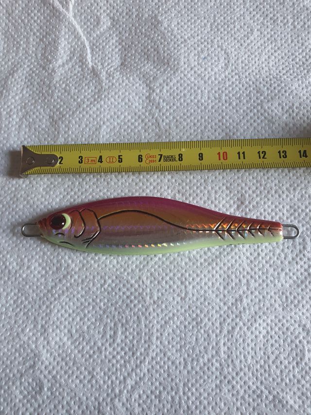 Lote 3 señuelo jigging 120, 150 y 200g