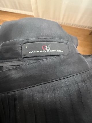 Falda Carolina Herrera Tul Seda Talla 8