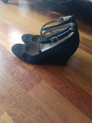Zapatos de cuña.