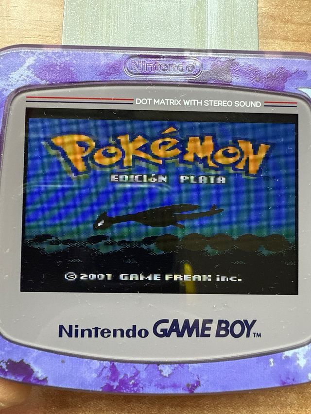 Pokémon Plata Game Boy DMG-AAXS-ESP