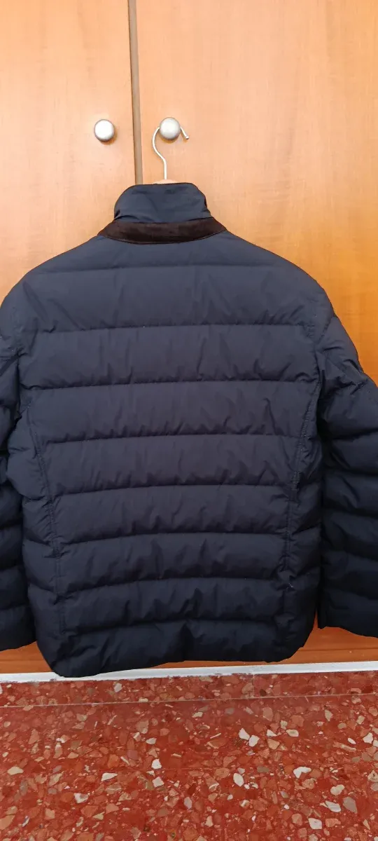 Cazadora Plumas Massimo Dutti Azul Marino L