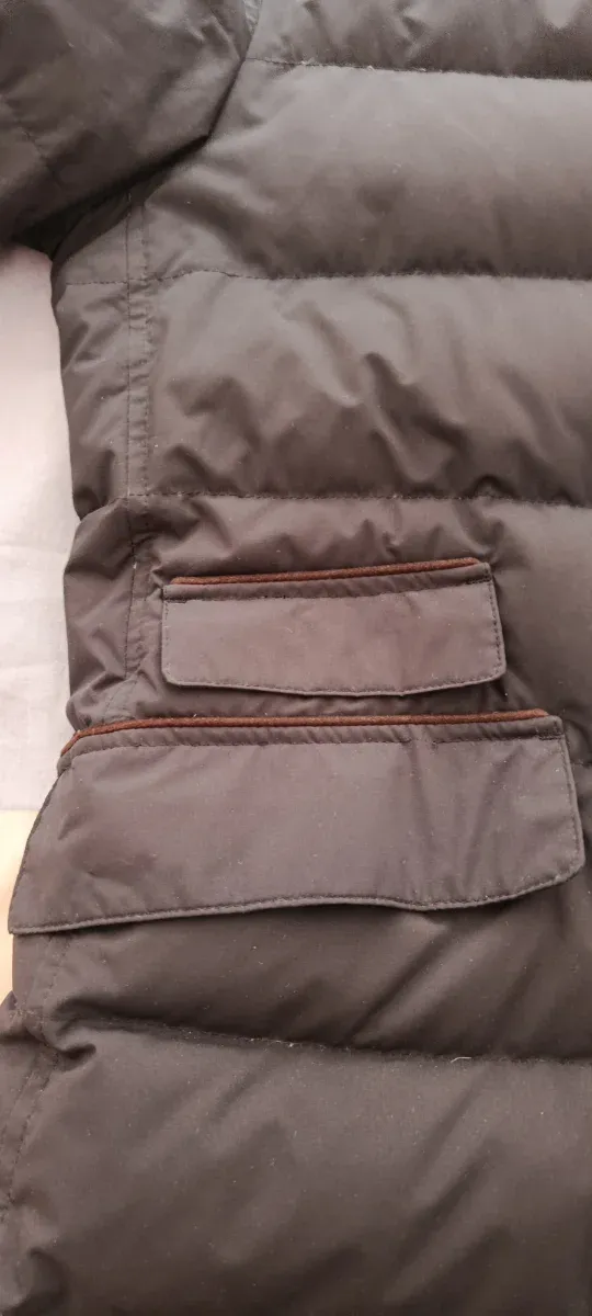 Cazadora Plumas Massimo Dutti Azul Marino L