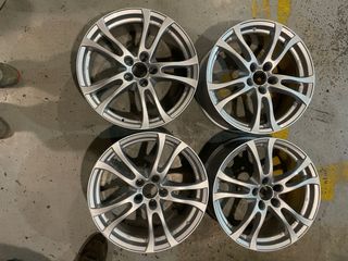 Llantas Aluminio 8x18 5x112 ET30 como Nuevas