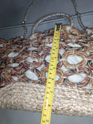 Bolso Zara boho Yute  Cadena