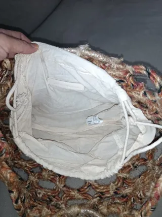 Bolso Zara boho Yute  Cadena