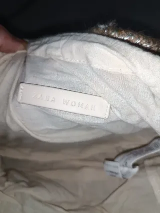 Bolso Zara boho Yute  Cadena