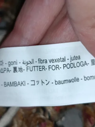 Bolso Zara boho Yute  Cadena