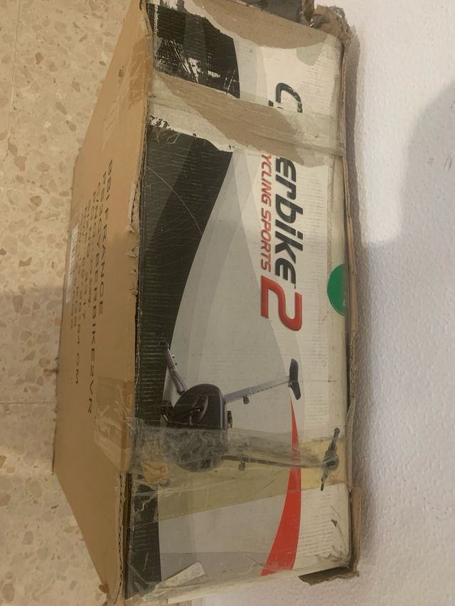 Bicicleta estatica, ciberbike2 con juego de wii