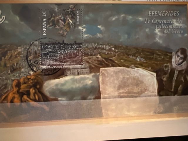 Lote de selos usados da Espanha recentes