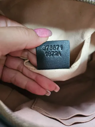 Zaino Gucci Nero Matelassé GG Marmont