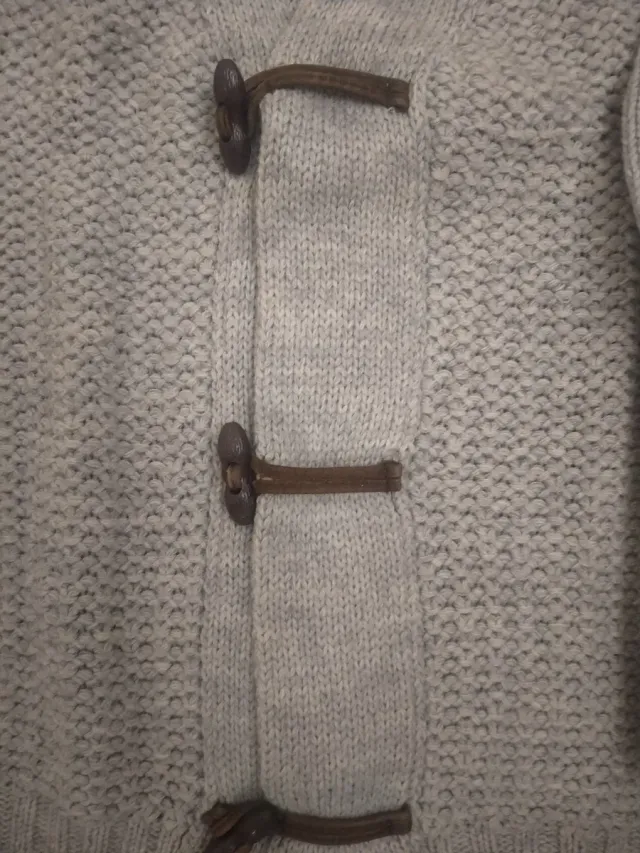 Rebecón de punto CELOPMAN gris talla L