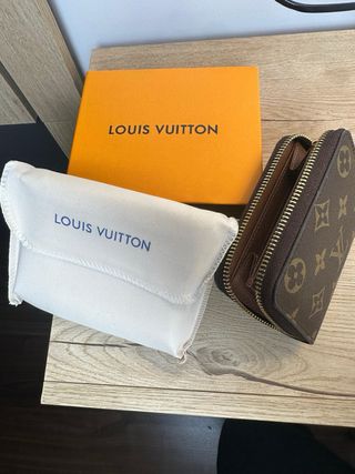 Portafoglio Louis Vuitton Marrone