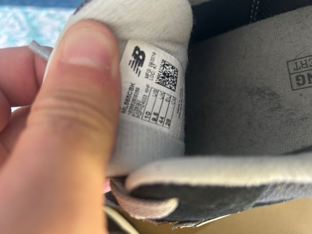 Zapatillas New Balance 565 Negro/Gris