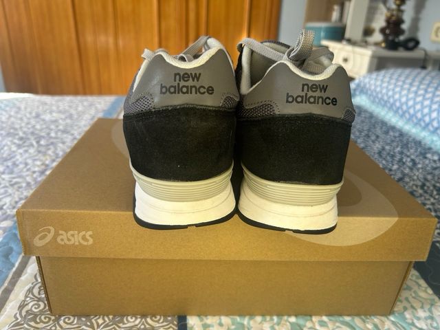 Zapatillas New Balance 565 Negro/Gris