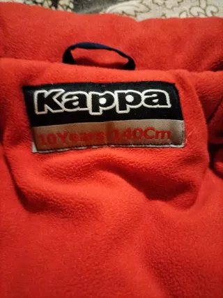 Giubbotto Kappa bambino 10 anni blu