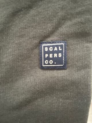 Sudadera Scalpers Pana Verde Militar