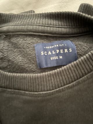 Sudadera Scalpers Pana Verde Militar