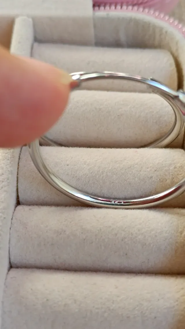 Pendientes Plata Aro 3cm