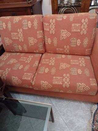 Divano 2 posti tessuto fantasia