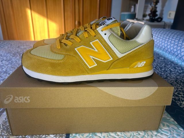 Zapatillas New Balance 574 Amarillas