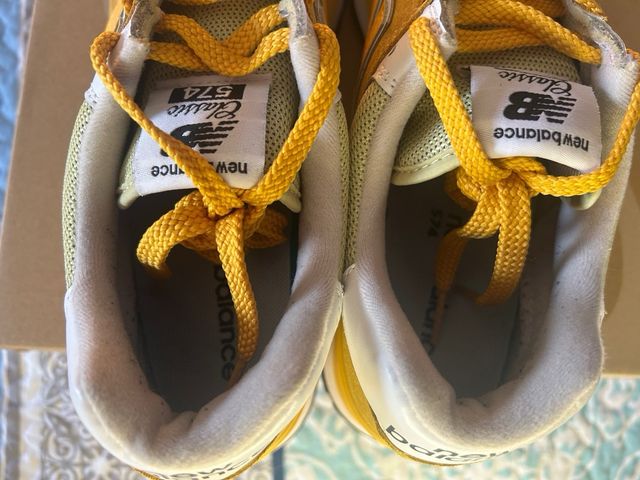Zapatillas New Balance 574 Amarillas