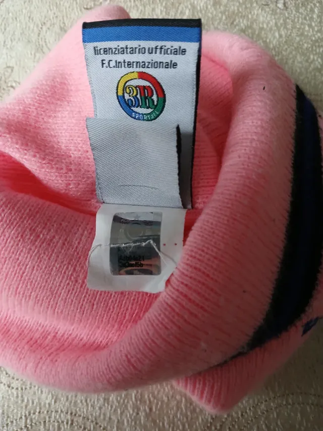 Cappellino rosa Inter ufficiale