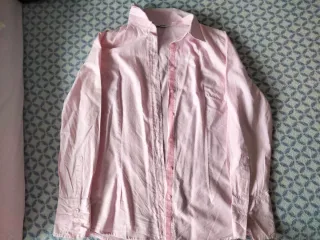 Camisa rosa mujer