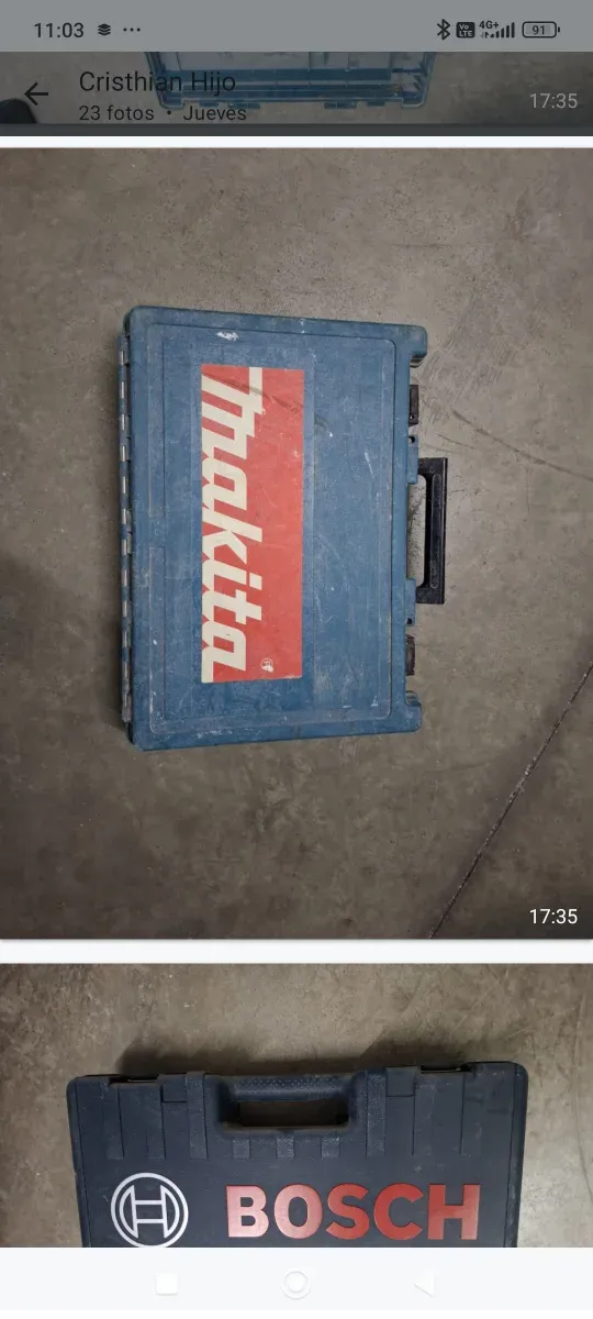 Martillo Rotativo Makita con Maletín