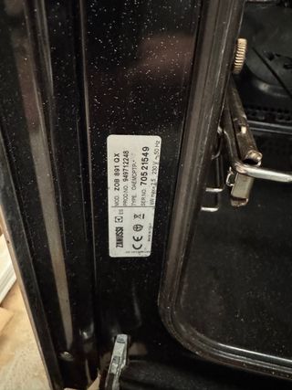 Horno Zanussi Integrado