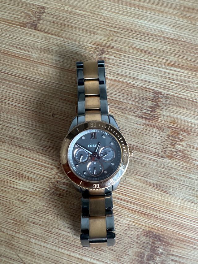 Reloj Fossil Mujer Oro y Plata