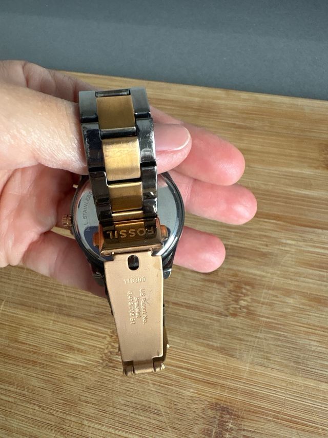 Reloj Fossil Mujer Oro y Plata