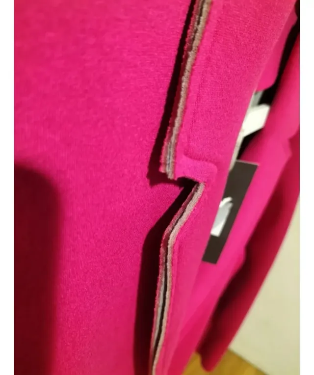 Chaqueta punto fucsia y grisT.U. (M-L)