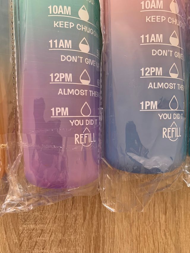 Pack 4 Botellas Motivacionales Refill 800mL