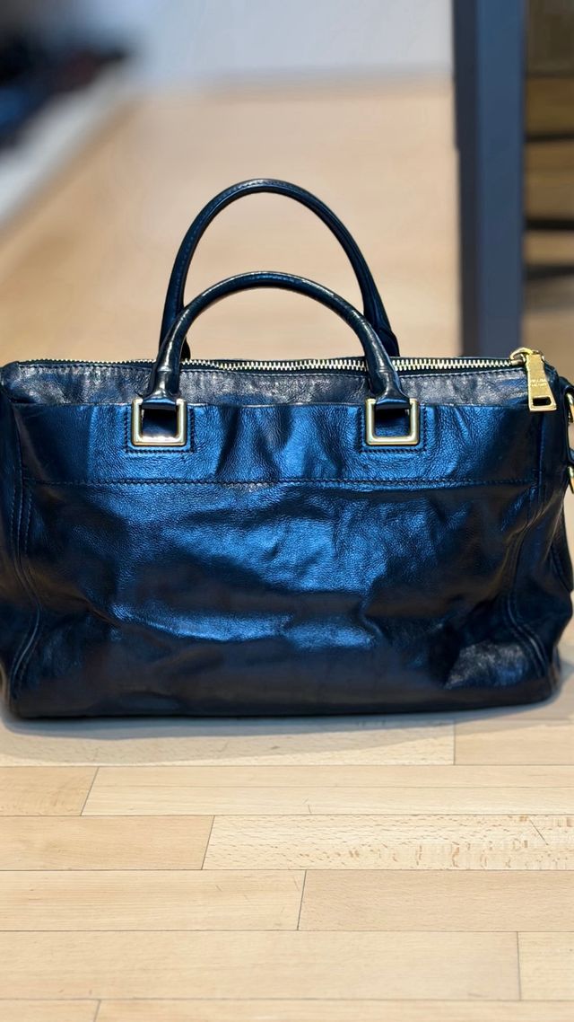 Bolso Prada Negro Piel Auténtico