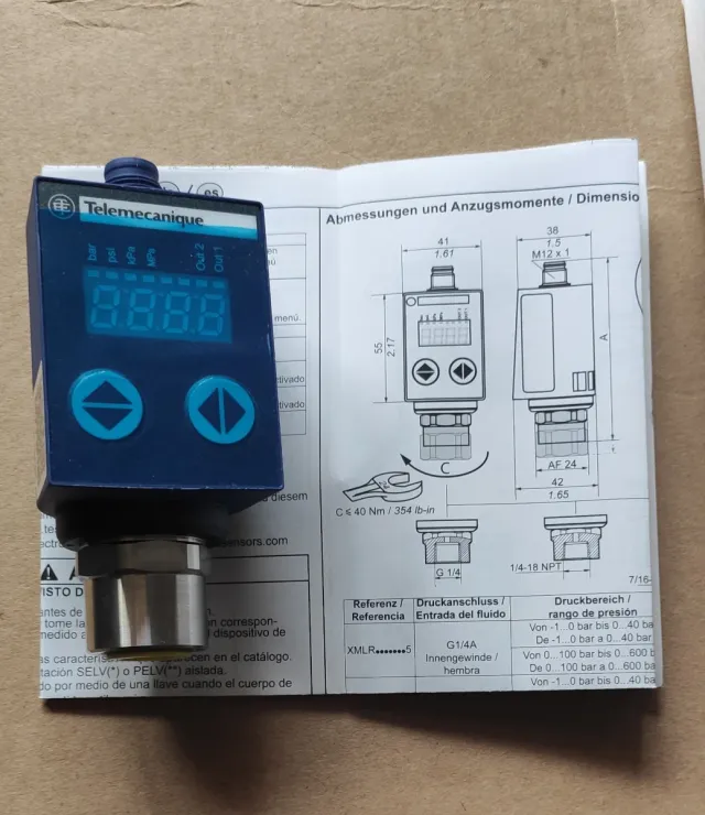 Sensor de Presión Telemecanique XMLR