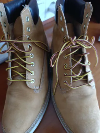 Botas Timberland Marrones y Amarillas