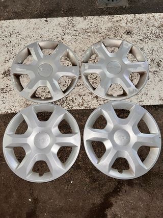 Tapacubos Dacia Sandero 15 Plata