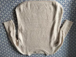 Jersey mujer tejido blanco