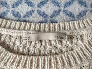 Jersey mujer tejido blanco