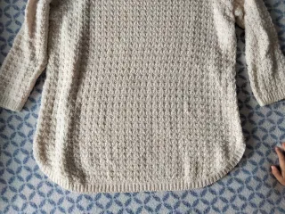 Jersey mujer tejido blanco