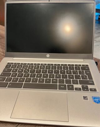 HP Chromebook 14a-na0004ns Argento