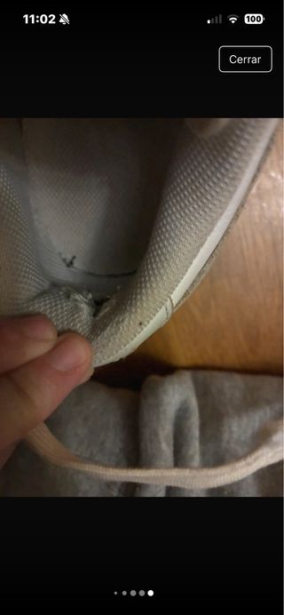 Nike Dunk Low grises y blancas