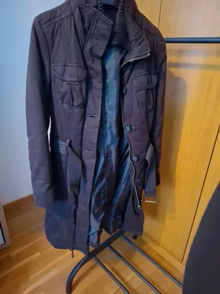 Chaqueta larga Zara